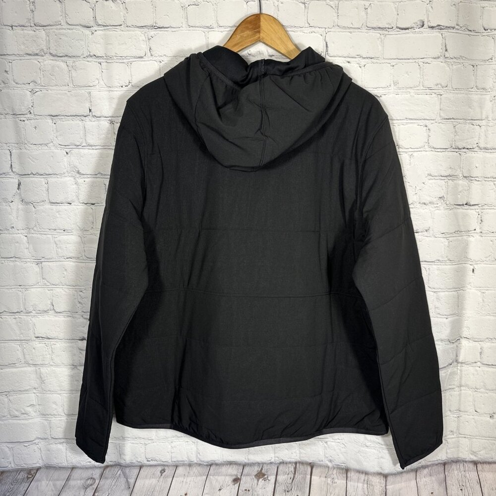 NEW The North Face Women Mountain Sweatshirt Pullover XL Black Pockets Hood - Picture 6 of 12